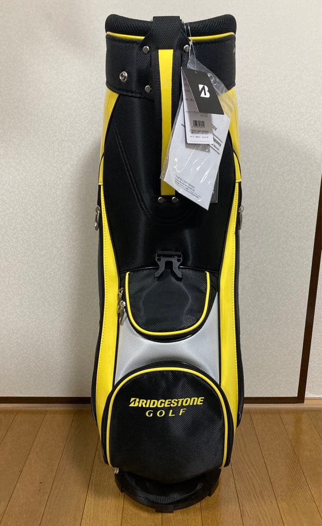 BRIDGESTONE GOLF キャディバッグ ブラック/イエロー