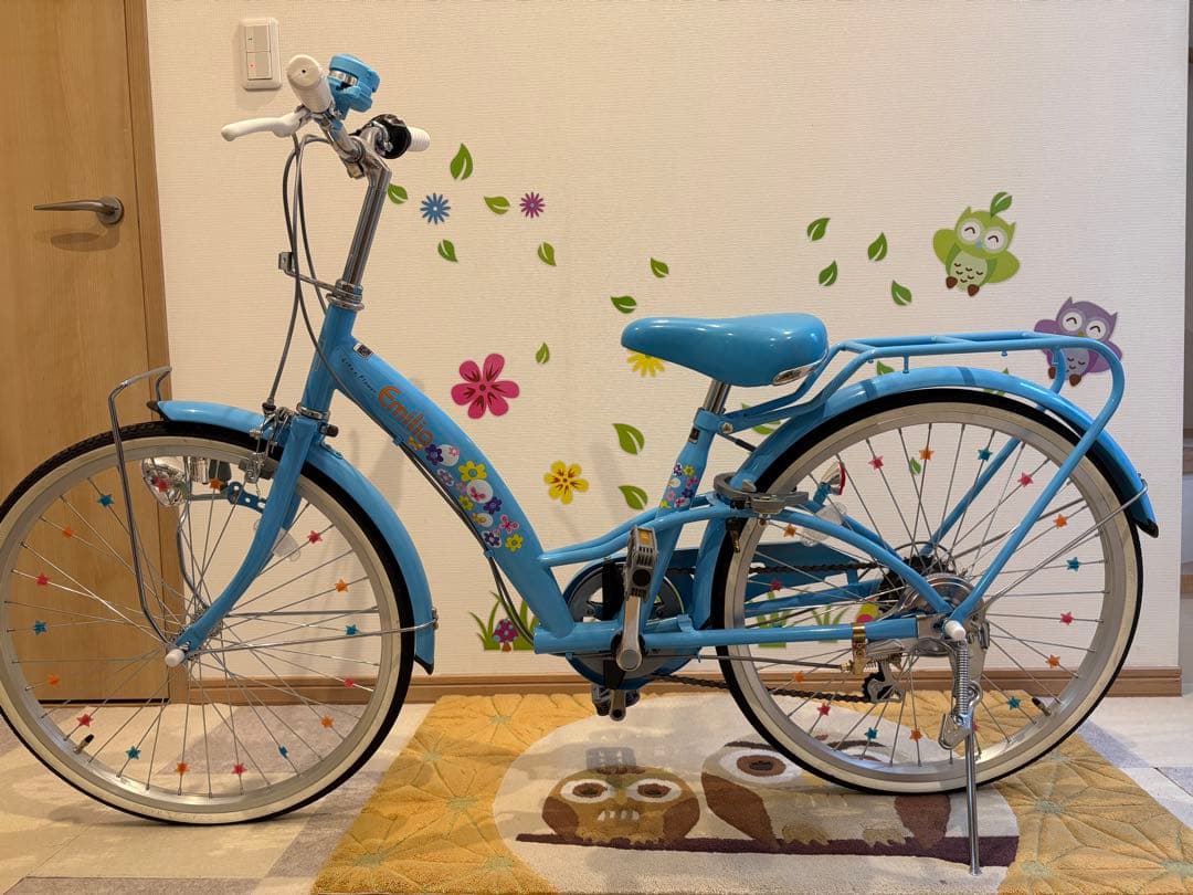 子供用自転車 水色 (直接受け取りできる方が限定／川崎市)