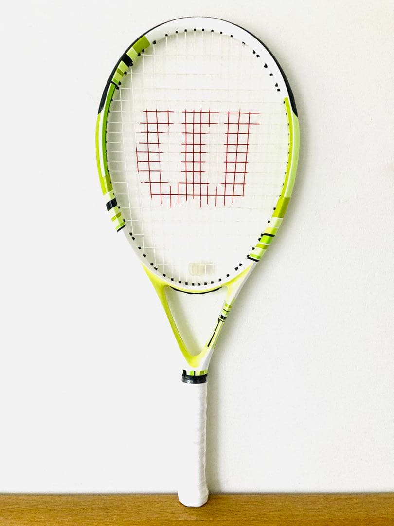 【新品同様】ウィルソン『Nコード W4サベージライム』テニスラケット／G2／限定