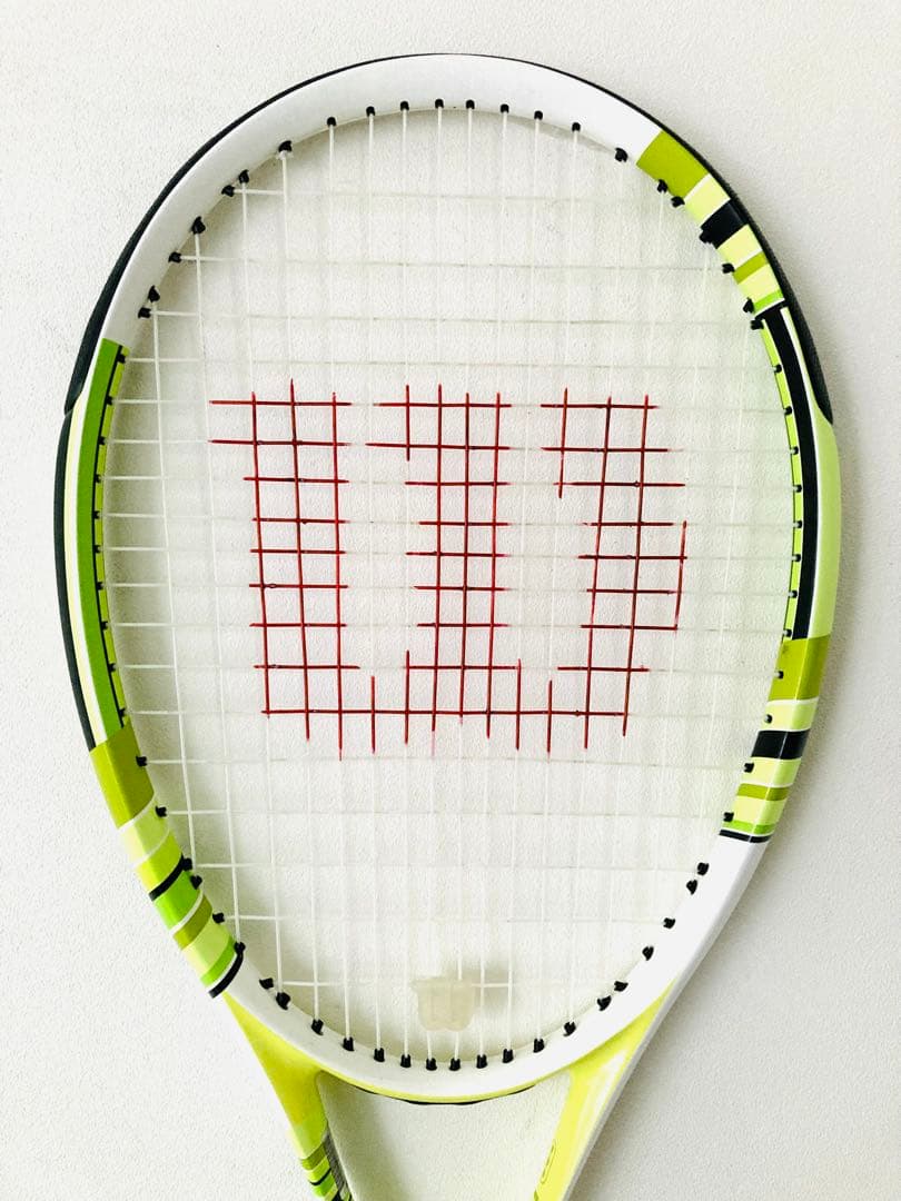 【新品同様】ウィルソン『Nコード W4サベージライム』テニスラケット／G2／限定