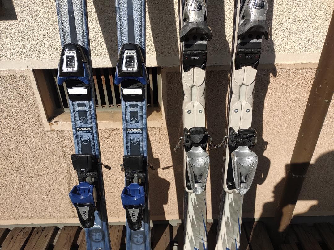 【直接引取4000円引！】DYNASTAR 162/150cm 親子スキーセット