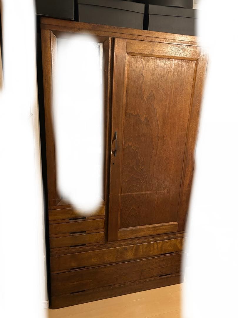 和製アンティークワードローブ(洋服箪笥)