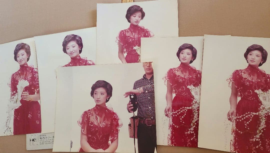 山口百恵　非売品　大判写真