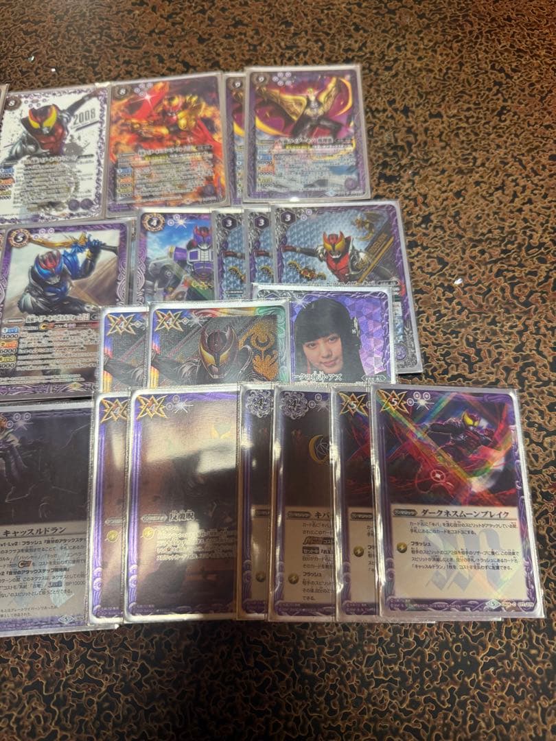 仮面ライダーキバデッキ40枚＋差し替え付き 高レート