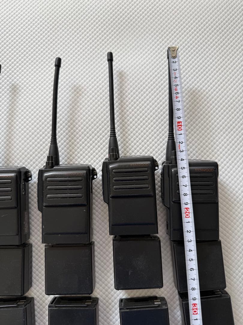 KENWOOD トランシーバー 5台セット　充電器2台　ジャンク　1995年製