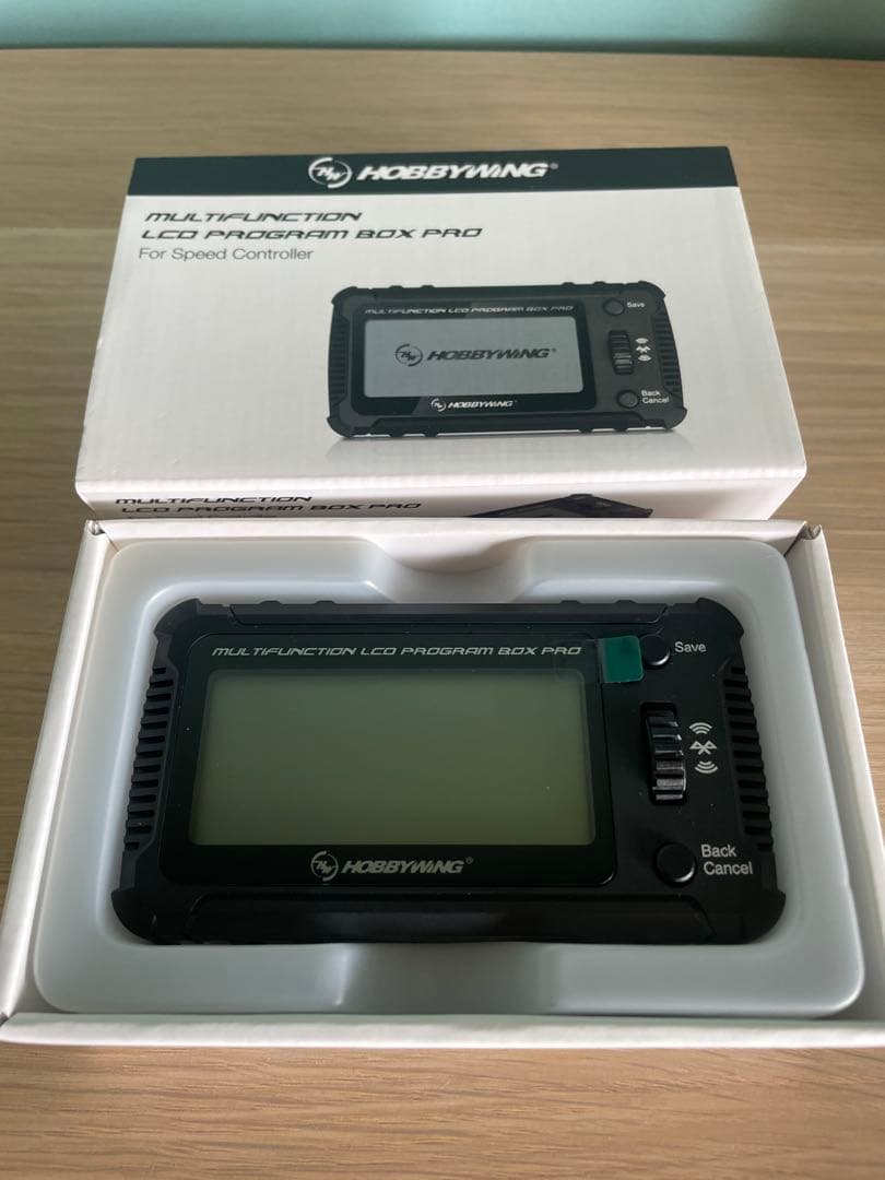 ホビーウィング　ブラシレスアンプ➕プログラムボックスＰＲＯ　新品　未使用品セット