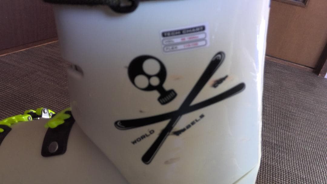 HEAD スキー用ブーツ ホワイト/イエロー