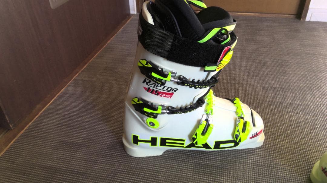 HEAD スキー用ブーツ ホワイト/イエロー