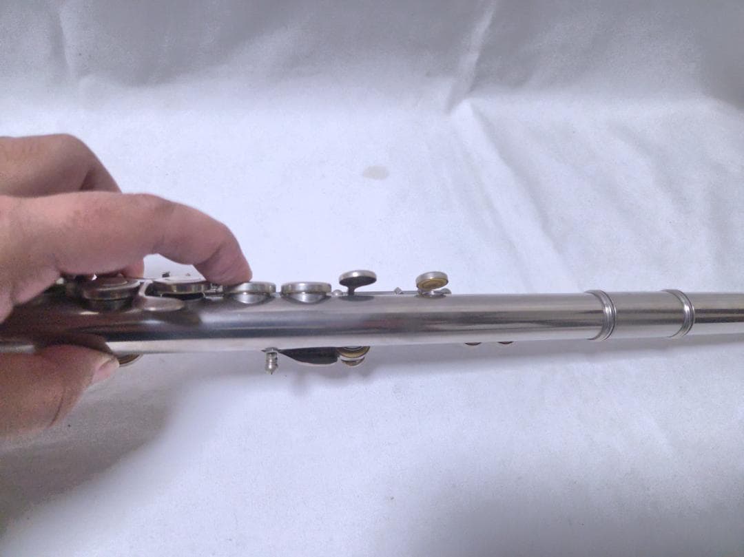 YAMAHA YFL-23 フルート 銀メッキ Eメカ付き 日本製 #3025