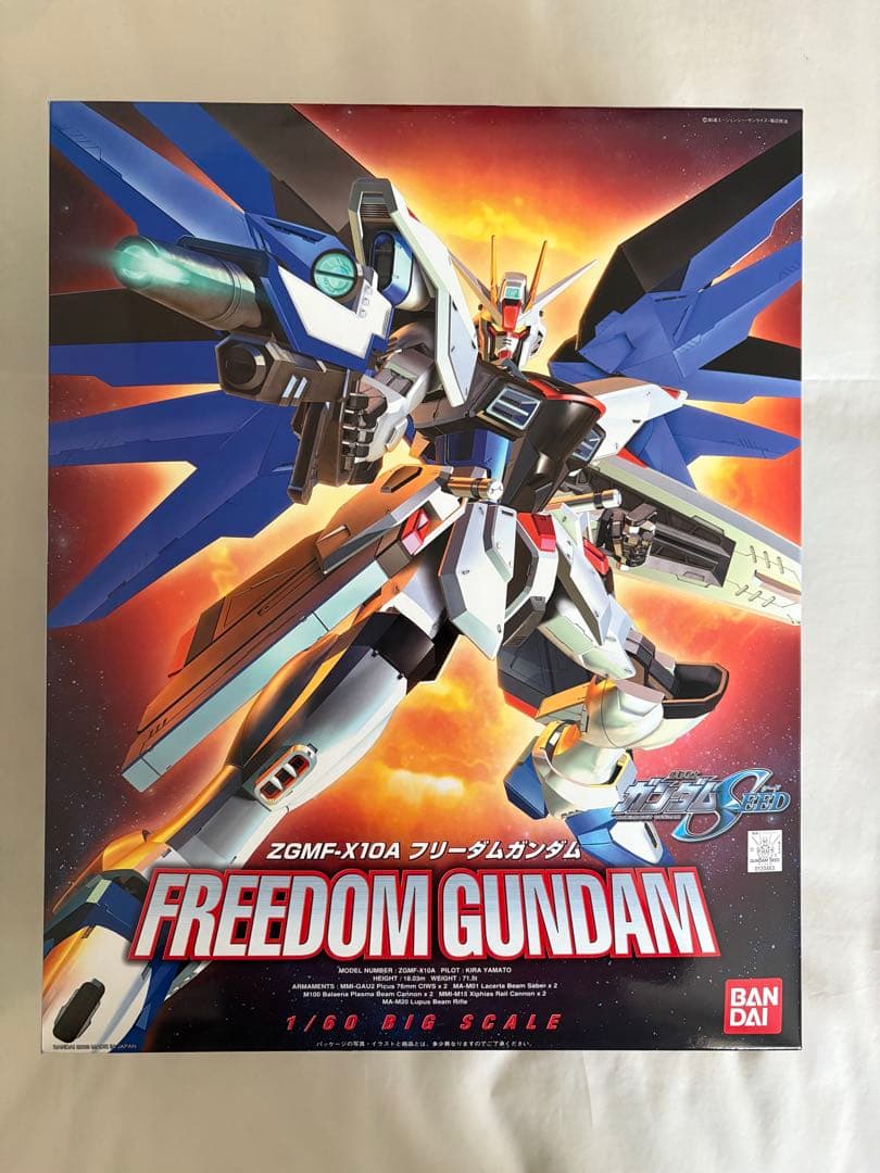 1/60 フリーダムガンダム ストライクガンダム セット 完成品