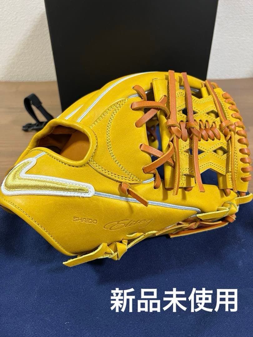 日本製 激レア NIKE 硬式グローブ内野手用 SHADO ELITE 謝道