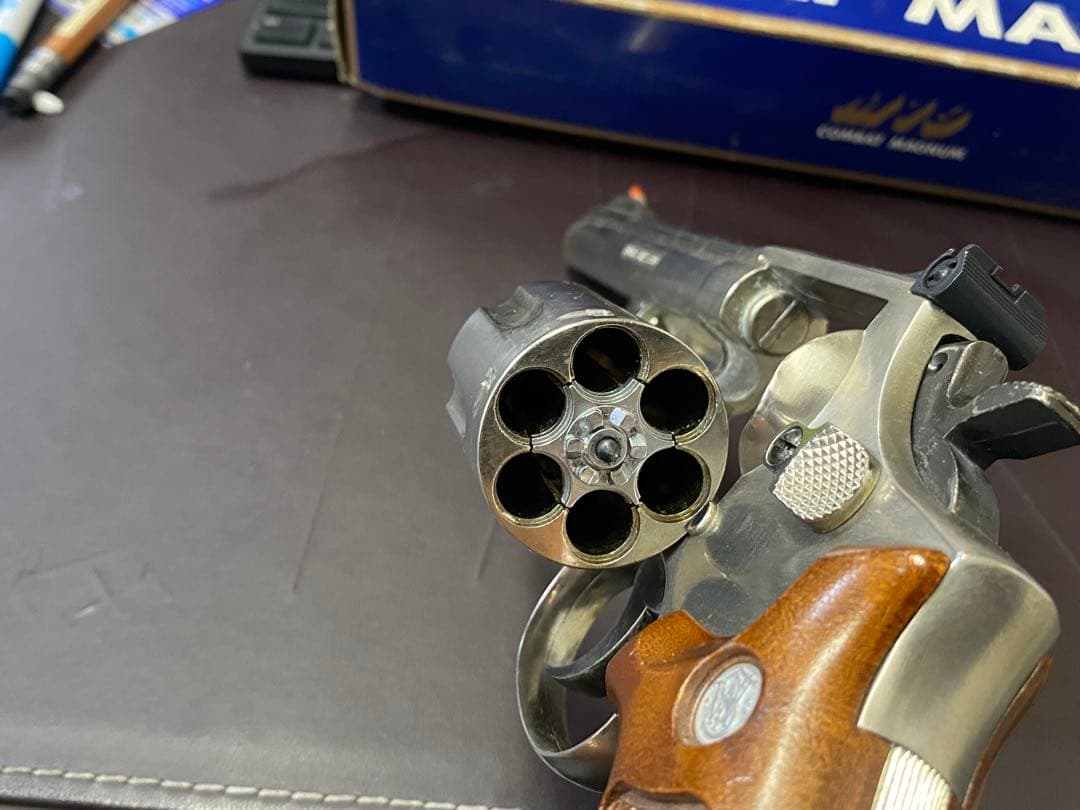 2*j様 コクサイ KOKUSAI モデルガン S＆W 357 コンバットマグナ