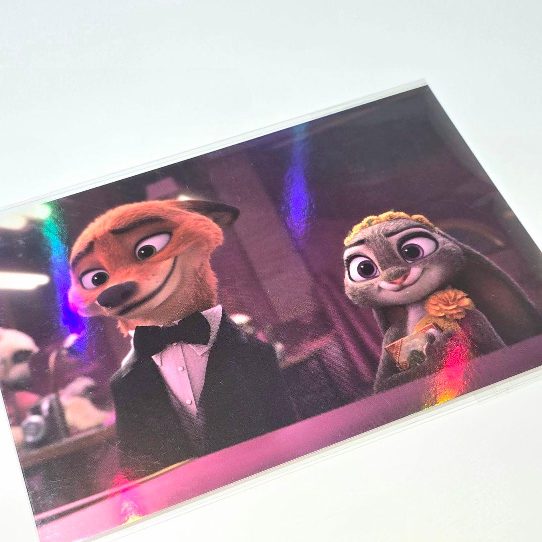 韓国限定 ズートピア ポップアップ ポストカード 証明写真 4カットステッカー