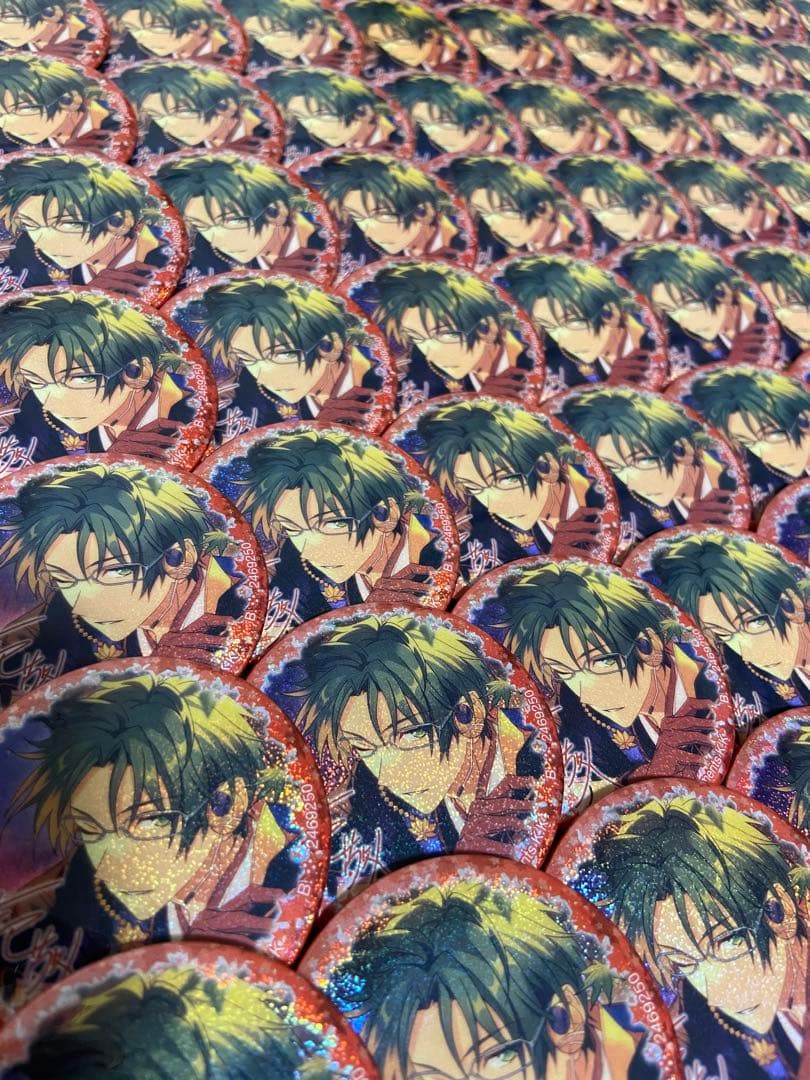 あんスタ 缶バッチ 蓮巳敬人 あんさんぶるスターズ ホログラム