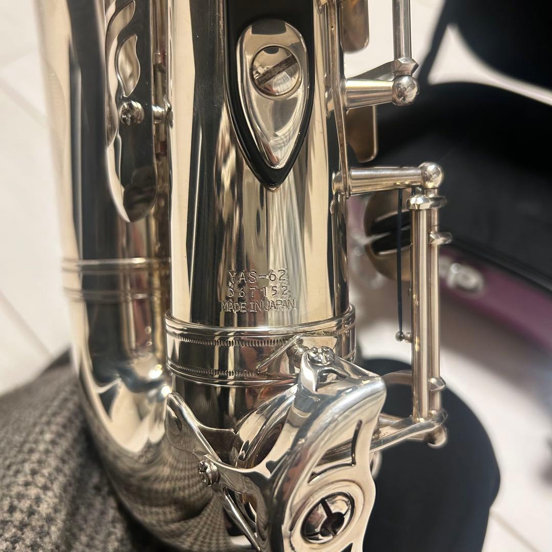 ヤマハ YAS-62 アルトサックス 銀メッキ仕上げ