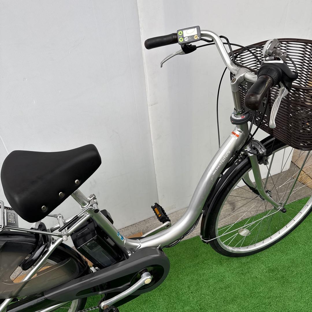 YAMAHAヤマハ電動アシスト自転車26インチ12.3Ah シルバー