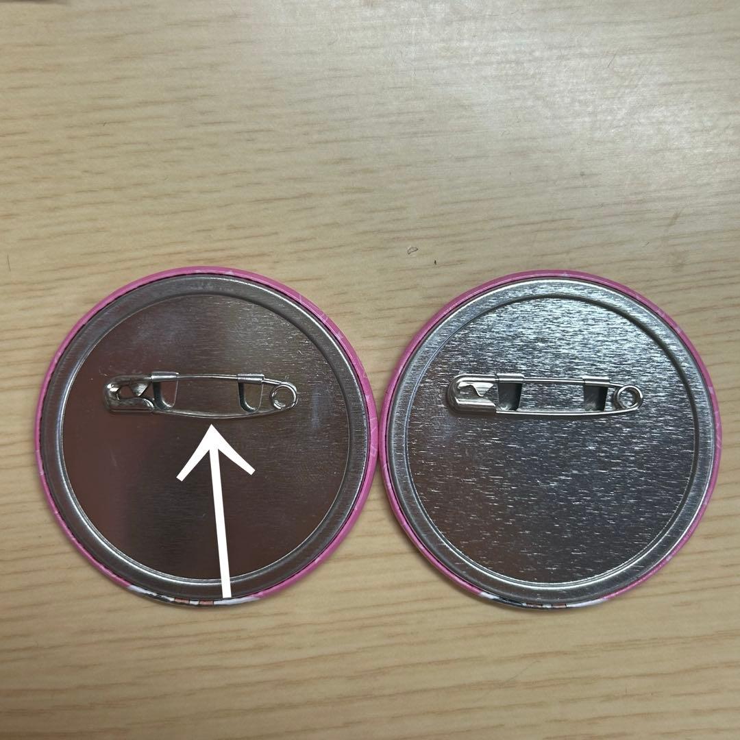 カラフルピーチ のあ 2023年缶バッジ 痛バ1面