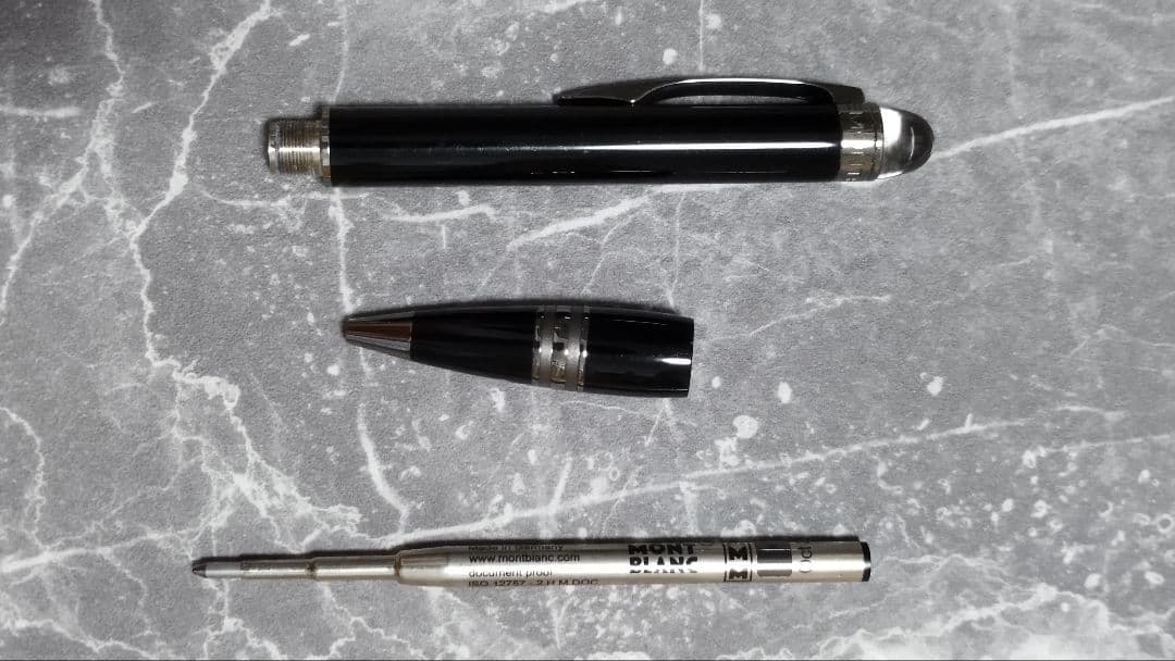 MONT BLANCモンブランボールペン スターウォーカー ミッドナイトブラック