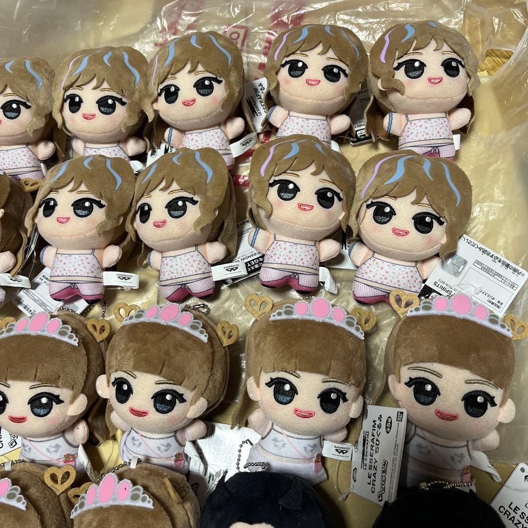 25体セット LE SSERAFIM ルセラフィム crazy ちびぐるみ ３種