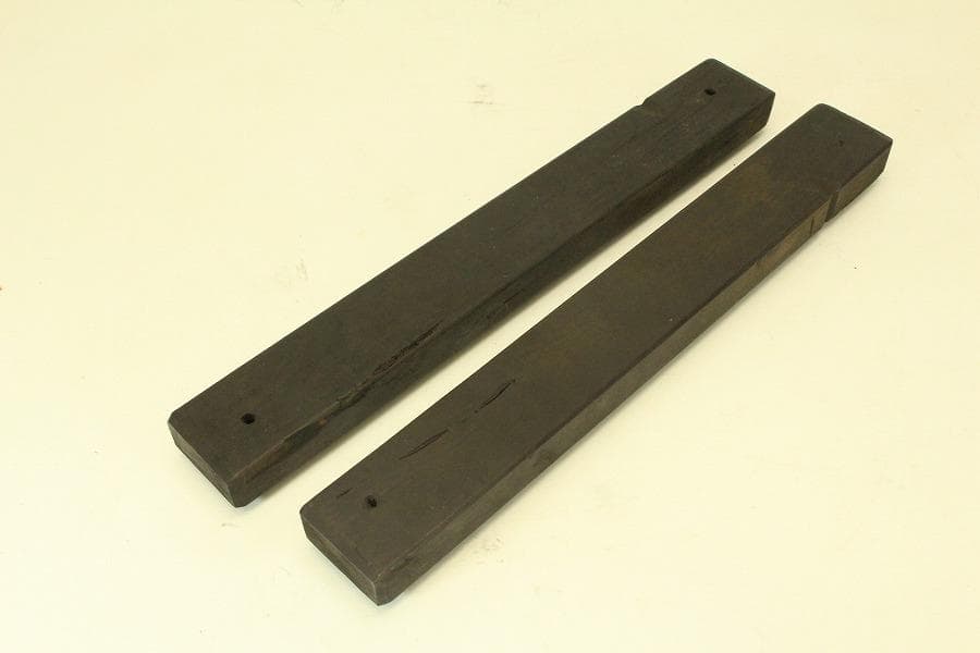 古い 木製 組み木 墨型 大 書道 文房四宝(ZE582)