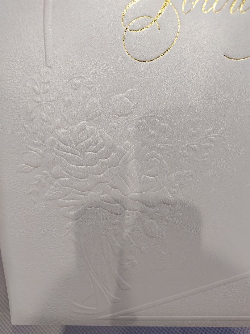 高級写真台紙　6冊セット　記念　アルバム　新品　白　2面