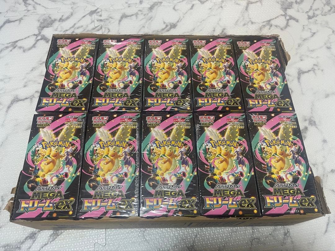 ポケモンカードハイクラスパック MEGAドリームex 60BOXシュリンク付き