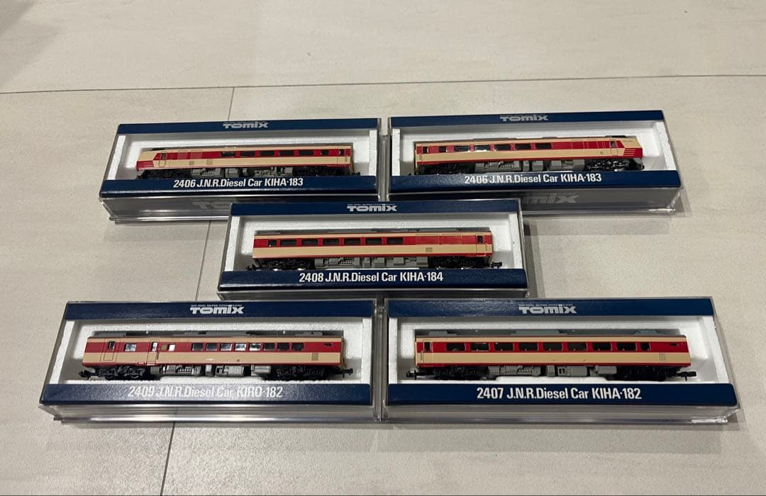 TOMIX Nゲージ 国鉄キハ184形 ディーゼル車両 5両セット