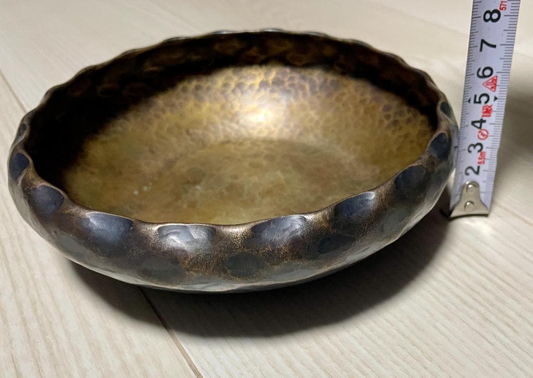 玉川堂 鎚起銅菓子器（ついきどうかしき）ビンテージ