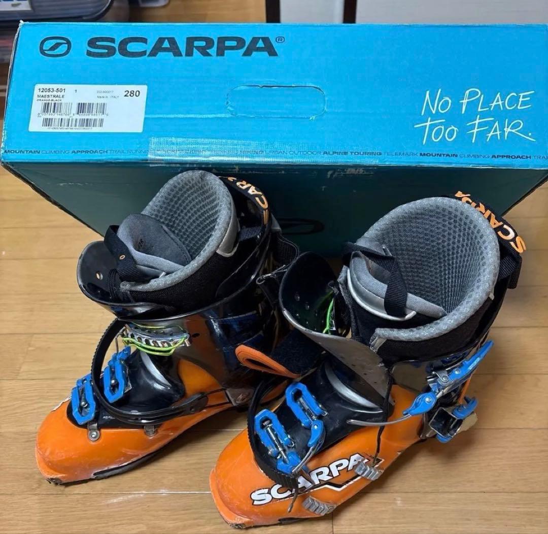 SCARPA MAESTRALE バックカントリー　27.5cm 314mm