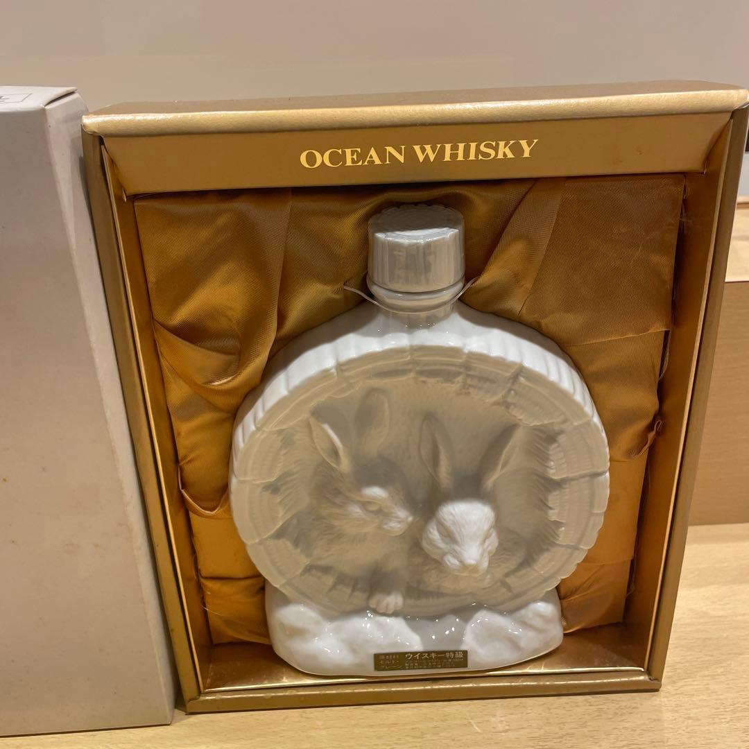 （オーシャン）三楽特級干支ボトル　卯歳