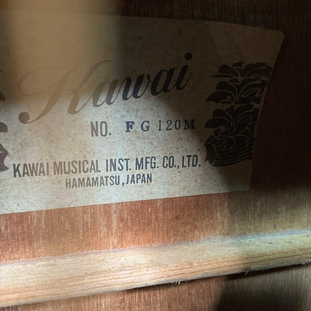 KAWAI ジャパンビンテージ　アコースティックギター FG120M