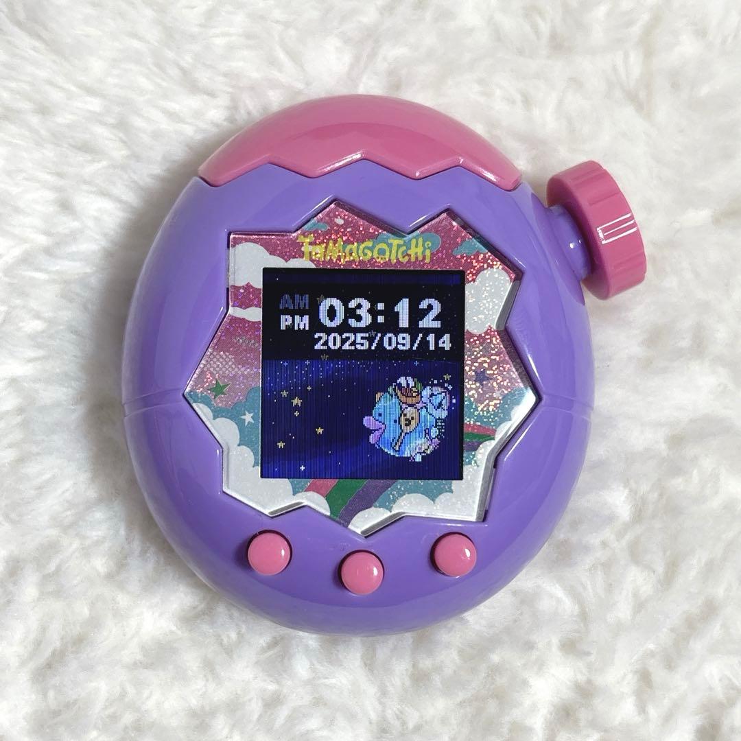 バンダイ　たまごっちパラダイス パープルスカイ　お世話