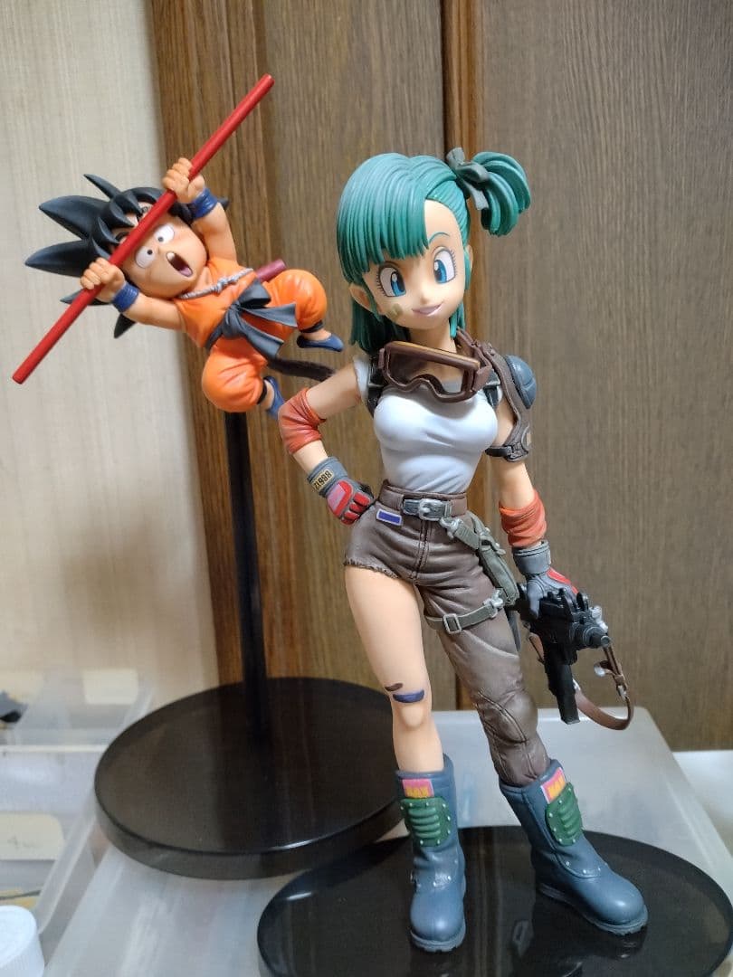 ドラゴンボール　ブルマ　孫悟空　リペイント　けん