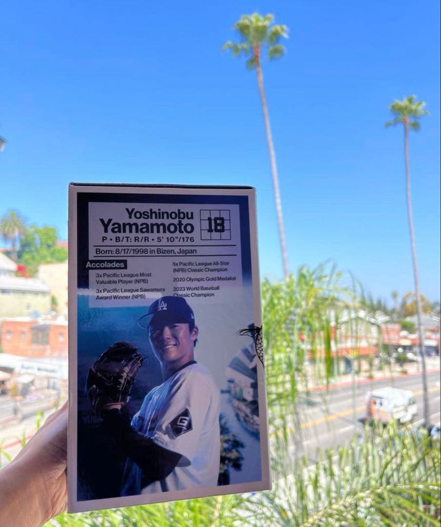 【祝】2024.06.13 山本由伸　初回　ボブルヘッド