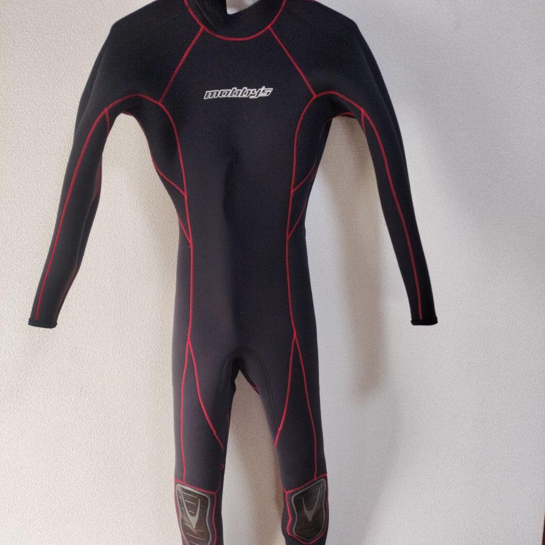 mobbys ウェットスーツ ブラック/レッド　5㍉　11A5（LL）レディース