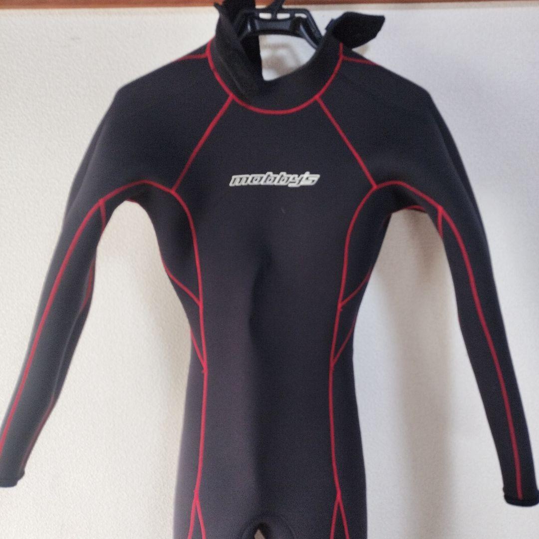 mobbys ウェットスーツ ブラック/レッド　5㍉　11A5（LL）レディース