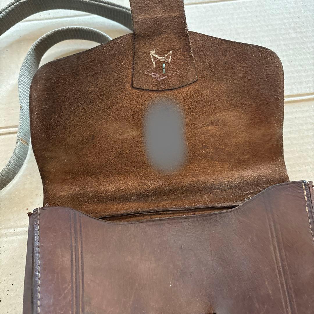 帝国陸軍　肩掛け革鞄　曹長