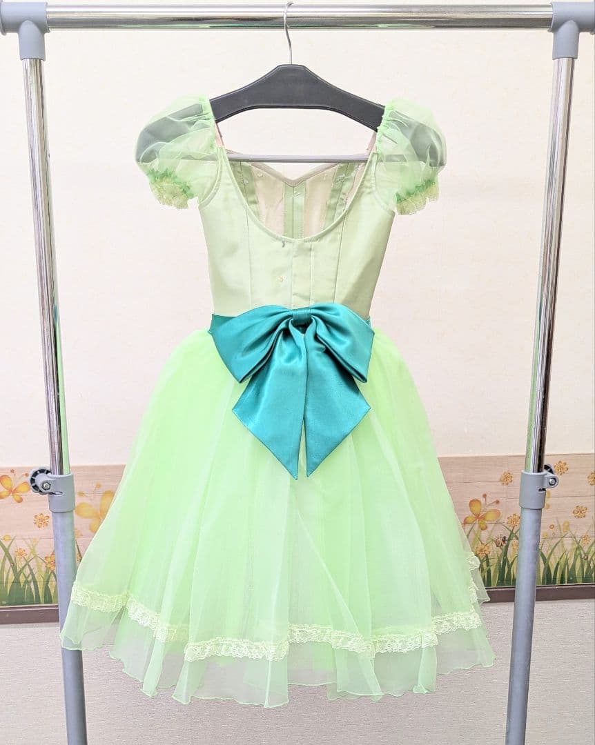 バレエ衣裳/ジュニア 6着セット 頭飾り付き