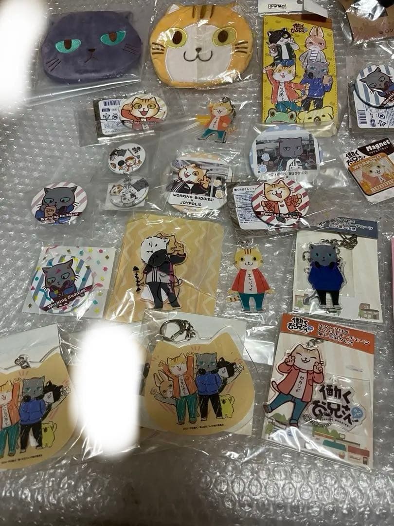 働くお兄さん！　色紙　クエ彦　タピオ　富田健太郎　溝口琢矢　セット　大量