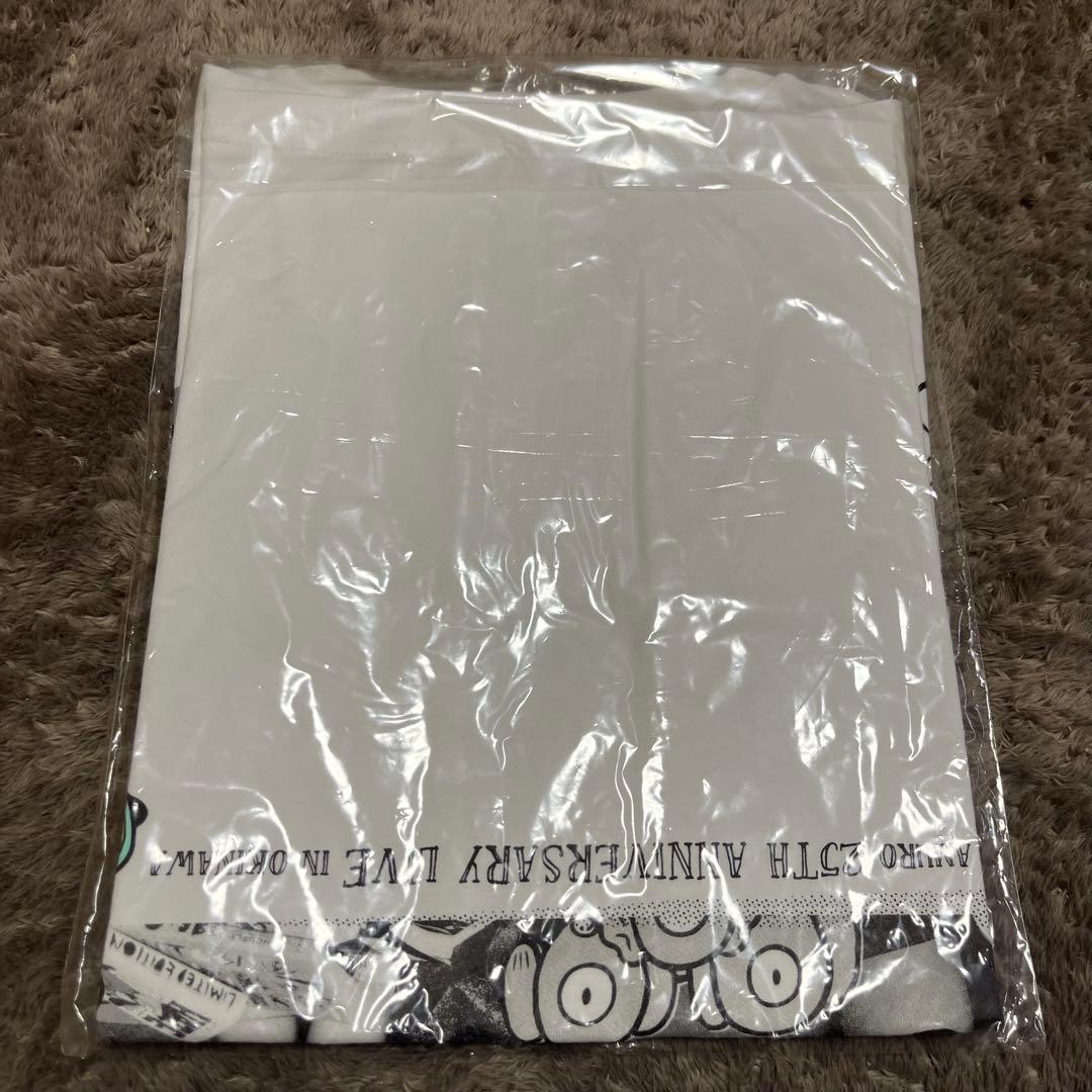 安室奈美恵　25周年　沖縄　ホワイト　Tシャツ　Mサイズ　未開封