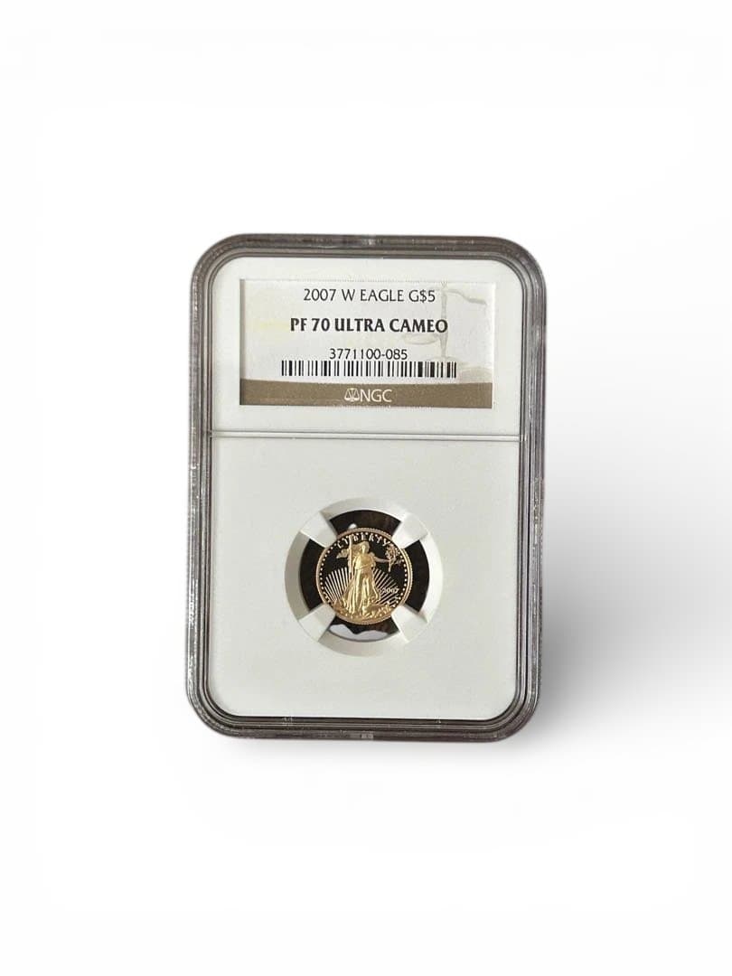 新品✨2007 W EAGLE $5 PF 70 ULTRA CAMEO