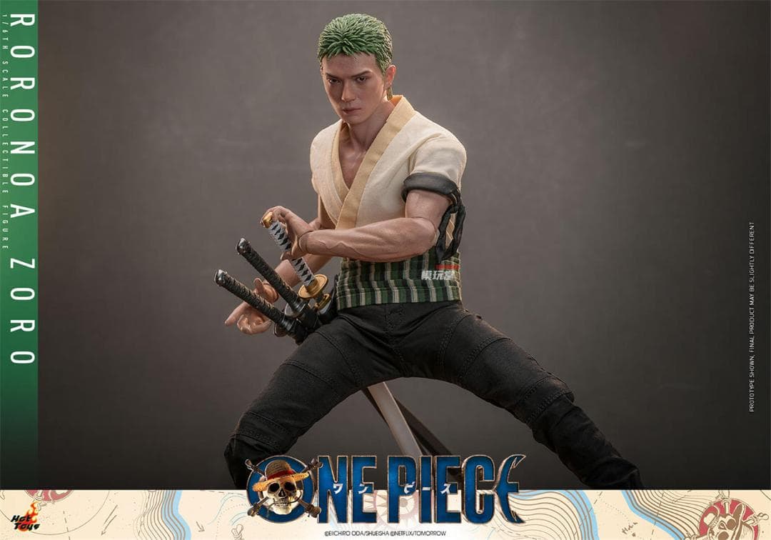 ホットトイズ 1/6 ONE PIECE ロロノア・ゾロ TMS110