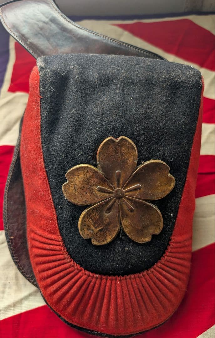 図嚢　ずのう　カバー　日本軍　騎兵　アンティーク