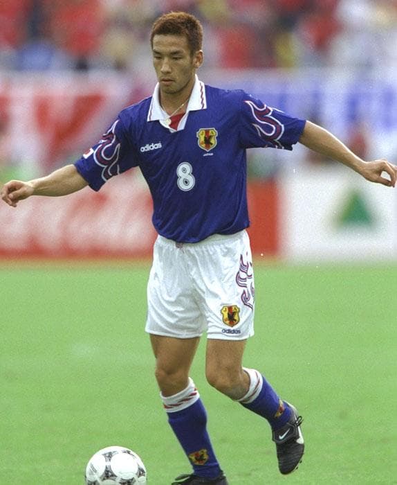 日本代表ユニフォーム 炎 サッカー 97年 adidas