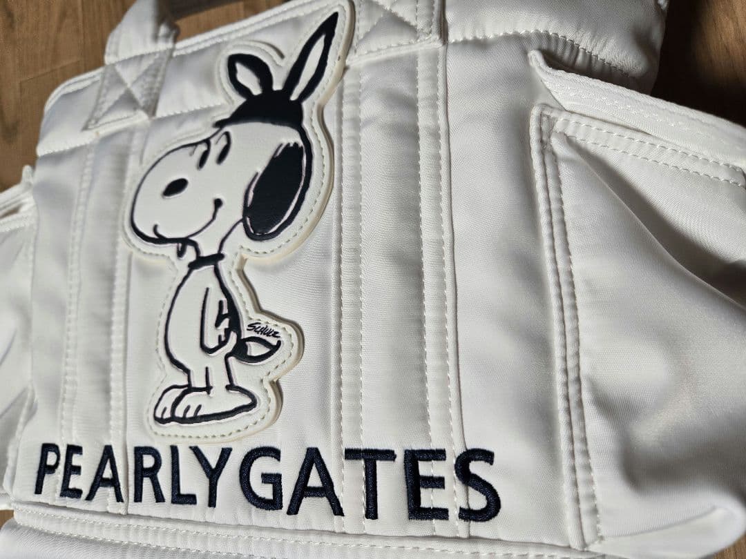 ❣️美品❣️★完売品★パーリーゲイツ SNOOPYコラボワッペン カートバッグ