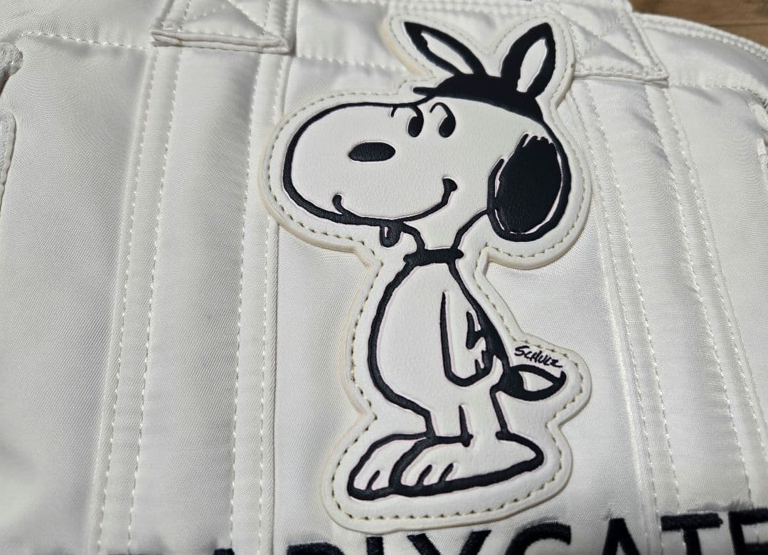 ❣️美品❣️★完売品★パーリーゲイツ SNOOPYコラボワッペン カートバッグ