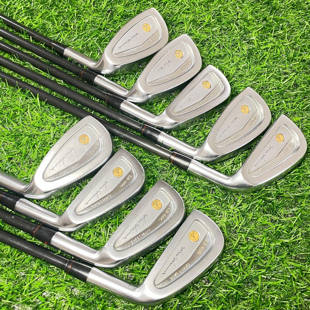 ホンマ HONMA 4星 4スター 金モグラ LB-606 9本 アイアン