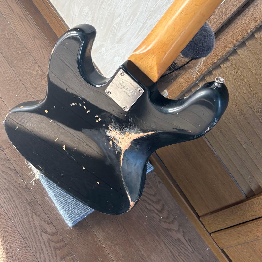 スクワイヤーby Fenderハードレリック加工