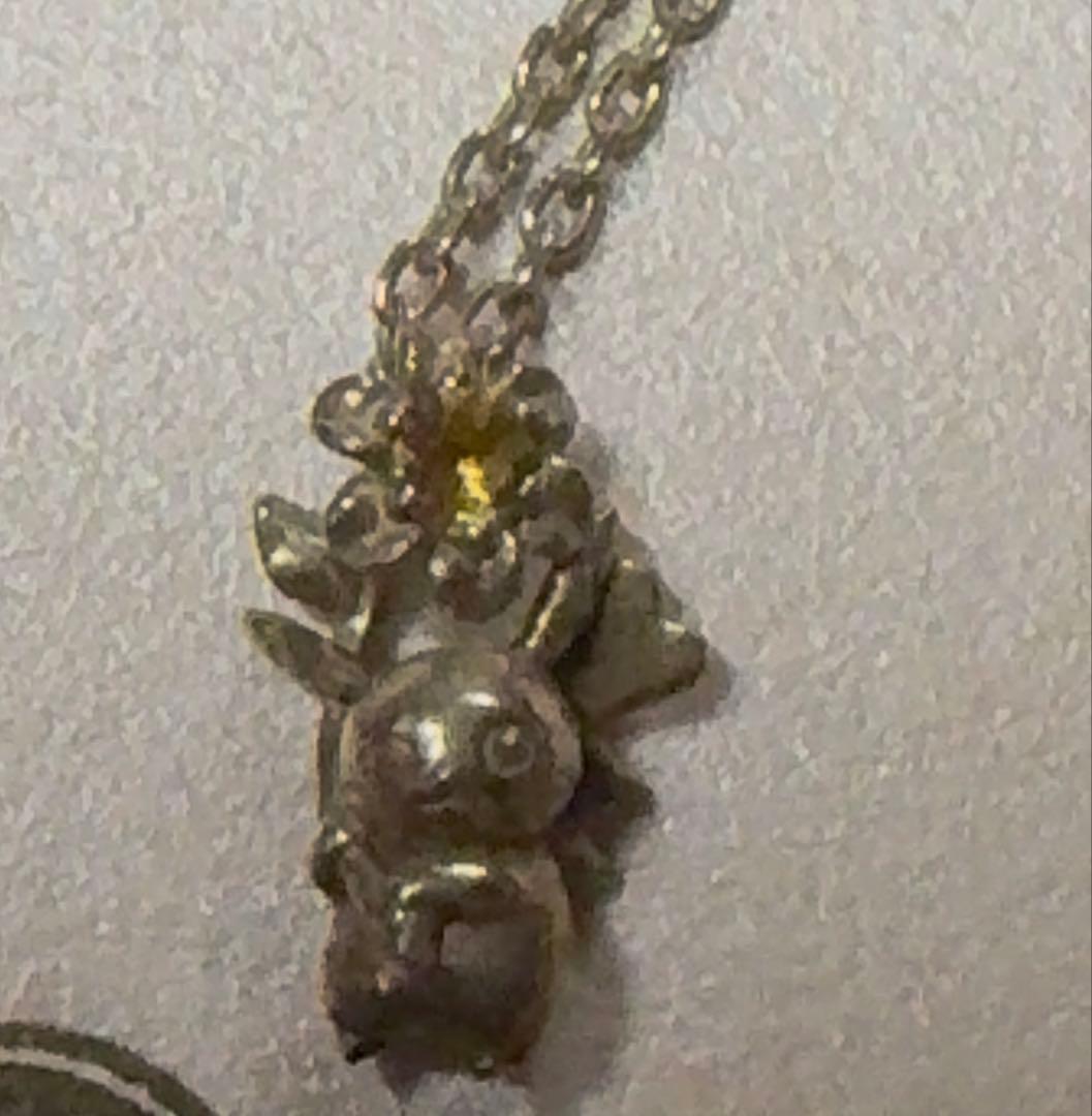 ピカチュウ　ケイウノ（K.UNO）　ポケモンセンター　コラボネックレス　ポケセン