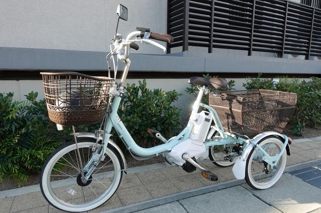 電動アシスト自転車 ブリジストン アシスタワゴン【室内保管】【美品】